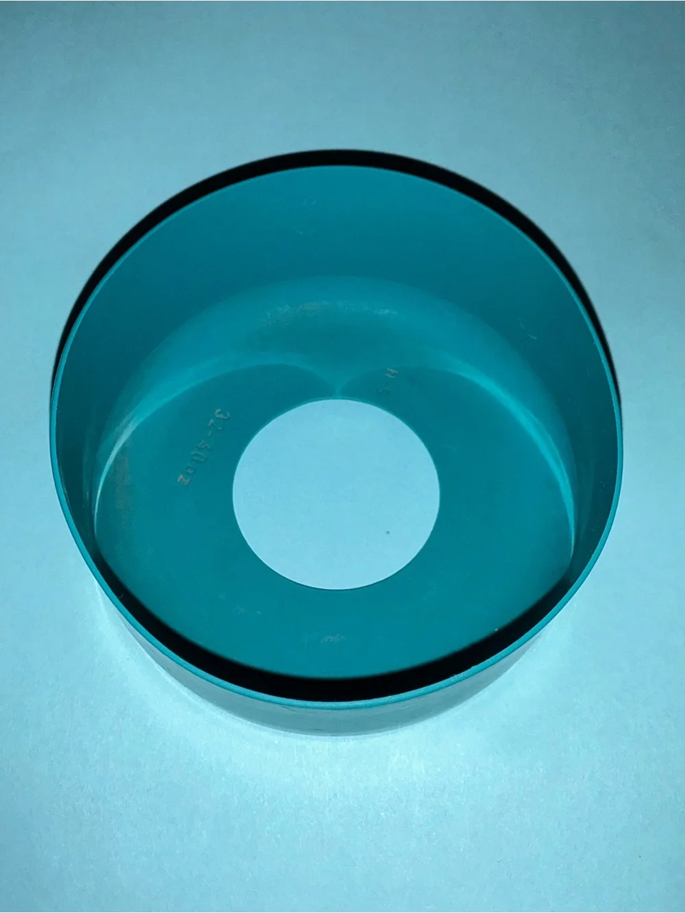 Ocean Teal Green Blue Silicone Bottle Bottle Ring Bottle Buttom